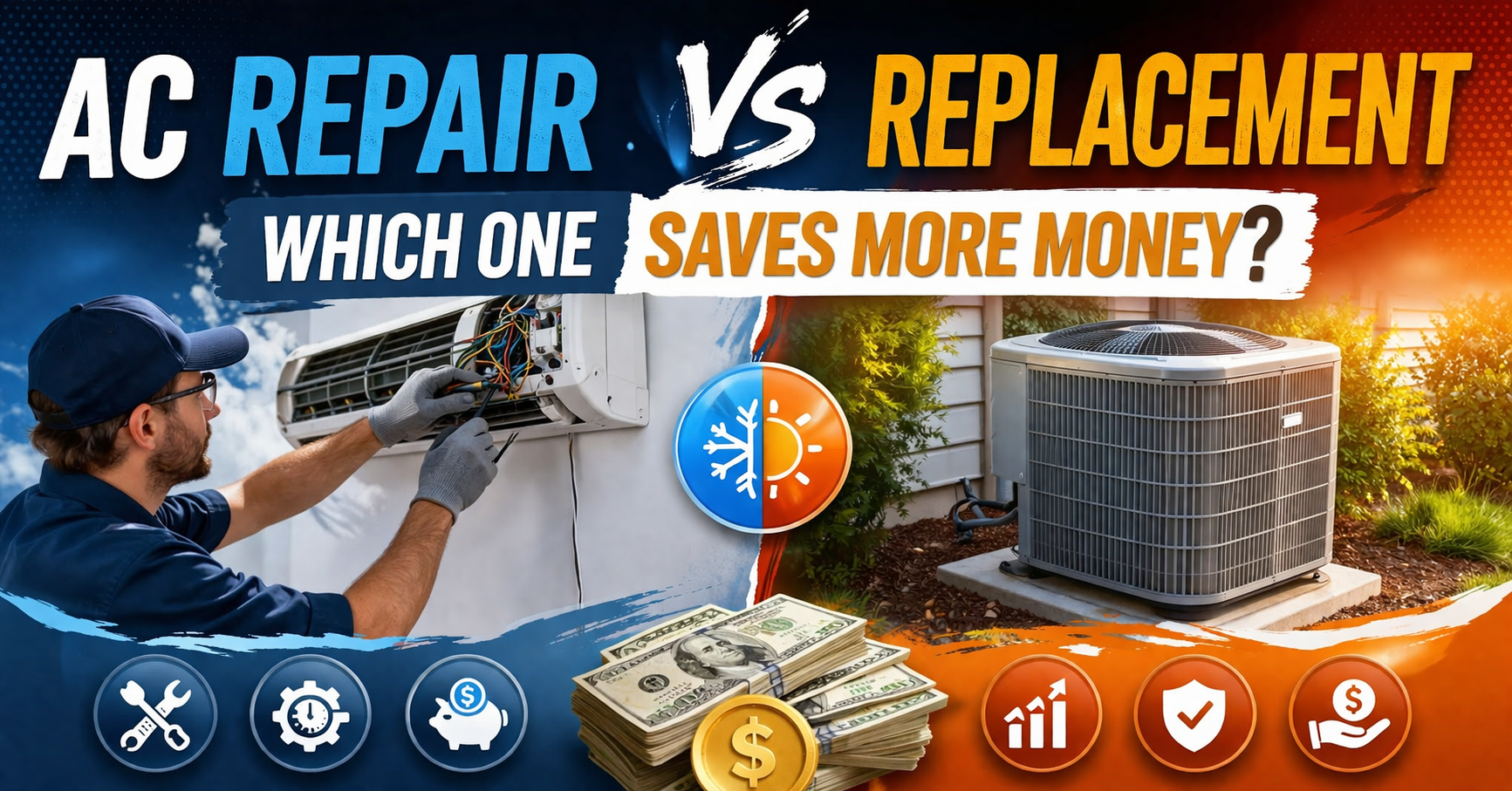 AC Repair vs Replacement