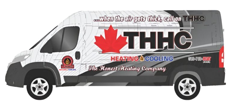 THHC Heating and Cooling service vehicle